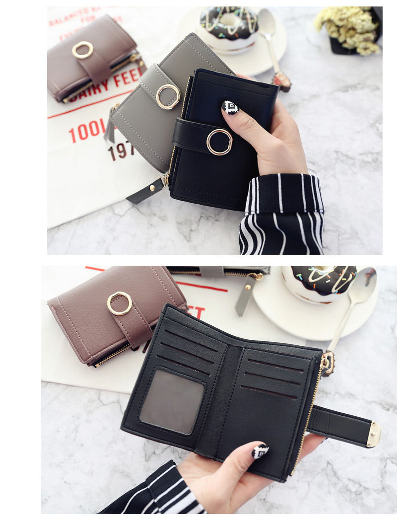Fashion (Black)WEICHEN Fashion Trifold Ladies Wallets With Clip Coin Pocket  Card Holder Brand Small Wallet Women High Quality Female Purse RA @ Best  Price Online | Jumia Egypt
